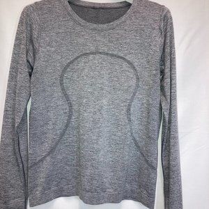 lululemon Swiftly long sleeve shirt size 12 Slate
